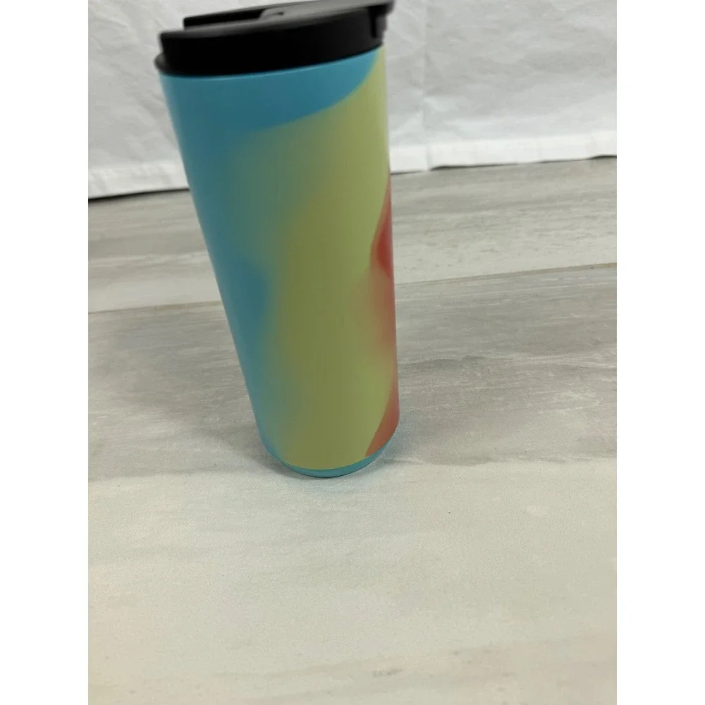 Starbucks 12oz Stainless Steel Tumbler Multicolor Abstract Swirl Travel Mug 2020